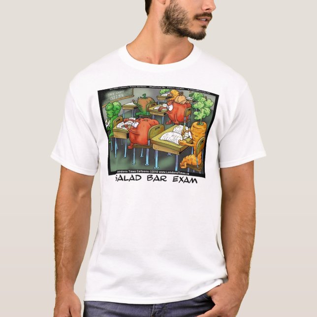 Camisetas de dibujos animados de The Times de Lond (Anverso)