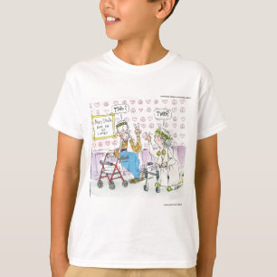 Camisetas de dibujos animados de The Times de Lond