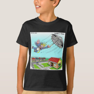 Camisetas de dibujos animados de The Times de Lond
