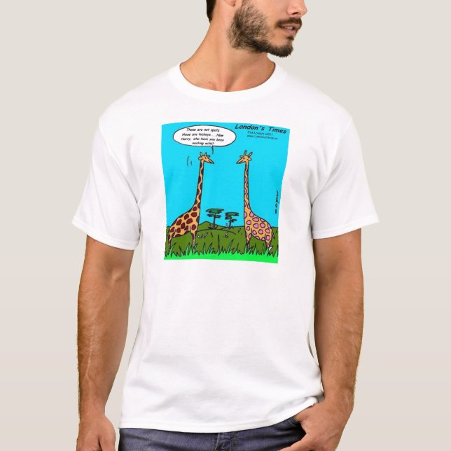 Camisetas de dibujos animados de The Times de Lond (Anverso)