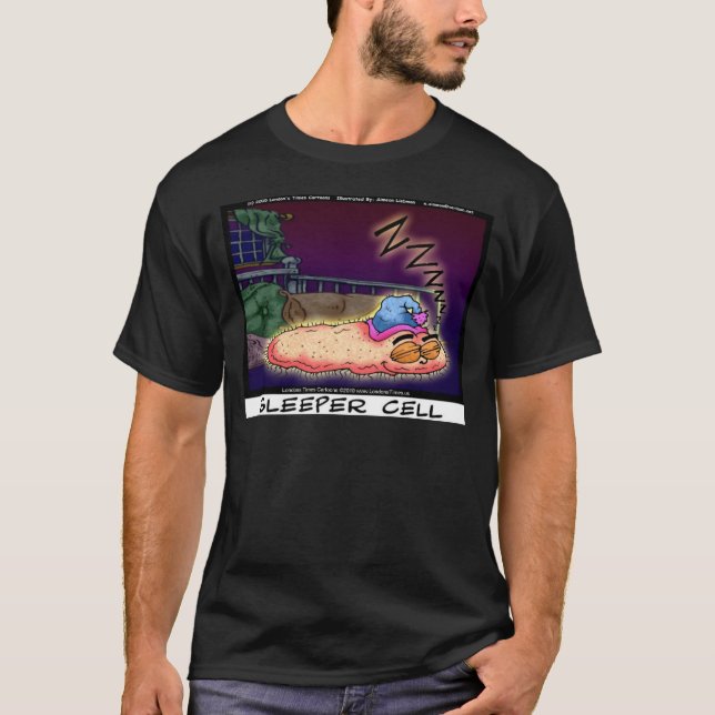 Camisetas de dibujos animados de The Times de Lond (Anverso)