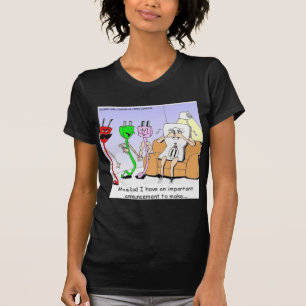 Camisetas de dibujos animados de The Times de Lond