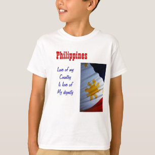 Camisetas de dignidad de Filipinas
