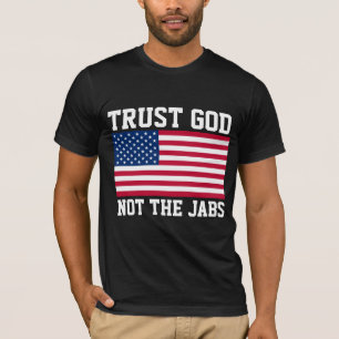CAMISETAS DE DIOS DE CONFIANZA DE LA VACUNA ANTI-V