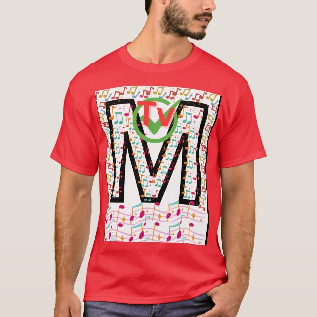 camisetas de diseño clásico premium de Mtv (Anverso)