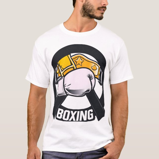 Camisetas de diseño de boxeo (Anverso)
