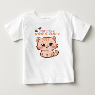 Camisetas de diseño de gatos kawaii