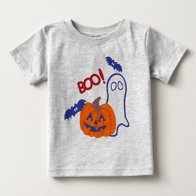 Camisetas de diseño de Halloween aterradoras, ropa (Anverso)