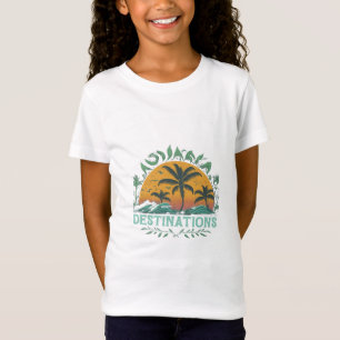 Camisetas de diseño de moda para niños