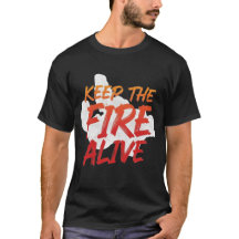 Camisetas de diseño personalizado únicas 'Mantén e