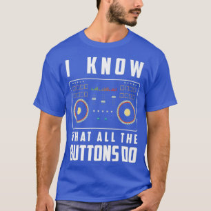 Camisetas De DJ De Camisas Techno Para Hombres Muj