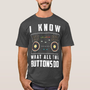 Camisetas De DJ De Camisas Techno Para Hombres Muj