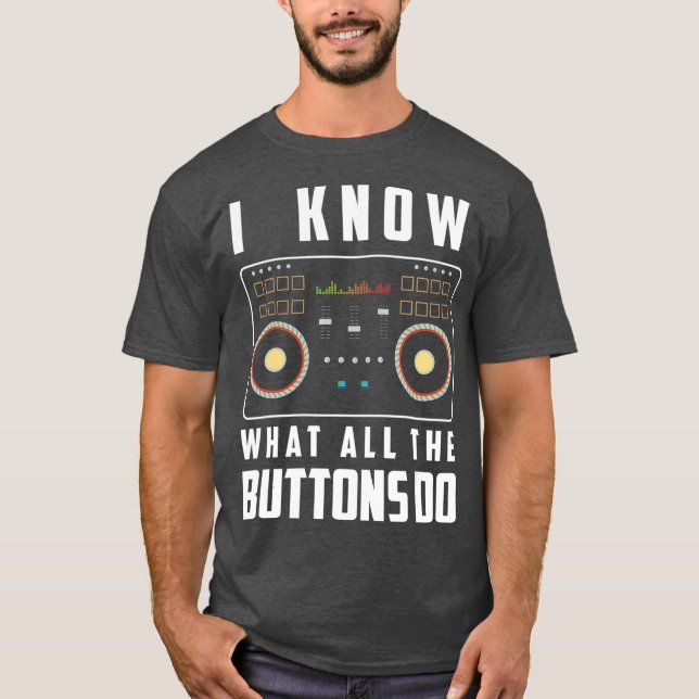 Camisetas De DJ De Camisas Techno Para Hombres Muj (Anverso)