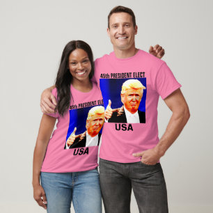 Camisetas de Donald Trump, 45° presidente de Adida
