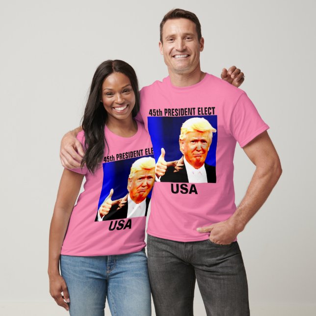 Camisetas de Donald Trump, 45° presidente de Adida (Unisexo)