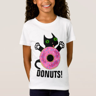Camisetas de DONUT CAT Tees divertidos