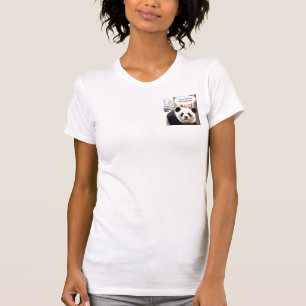 Camisetas de dos caras de mujeres Hamlet Cita Pand