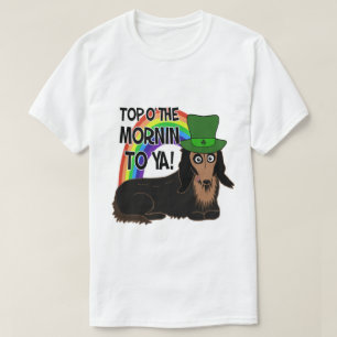 Camisetas de Doxie del día de St Patrick
