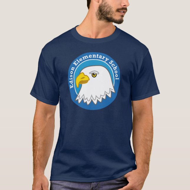 Camisetas de Eagle (oscuro) (Anverso)