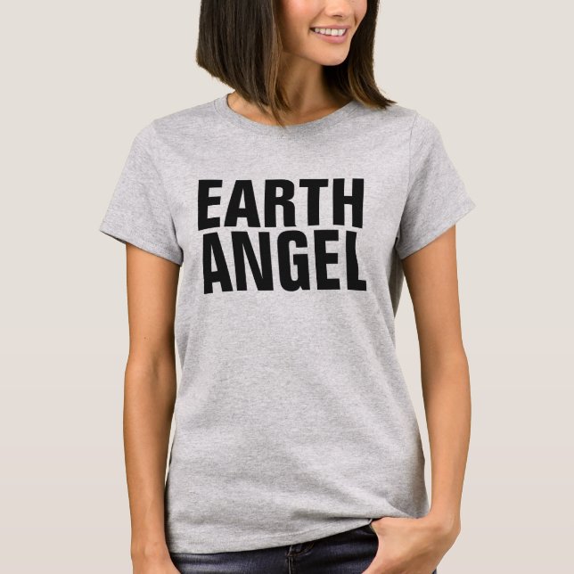 Camisetas de EARTH ANGEL (Alas atrás) (Anverso)