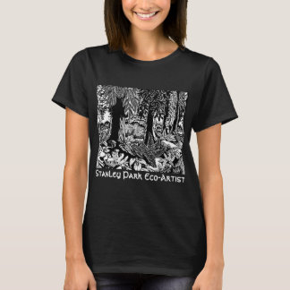 Camisetas de Eco-Arte Stanley Park con camisetas d