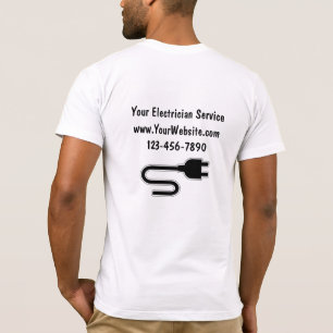 Camisetas de electricidad