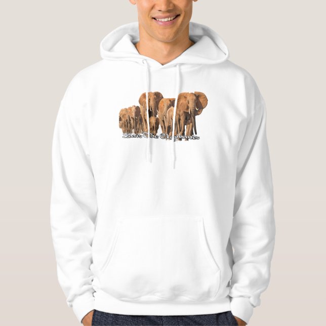 Camisetas de Elefante Africano (Anverso)