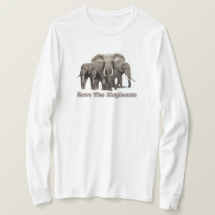 Camisetas de Elefante Africano