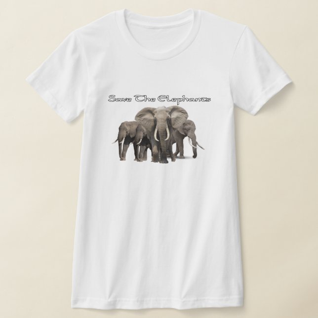 Camisetas de elefantes africanos (Distribución)