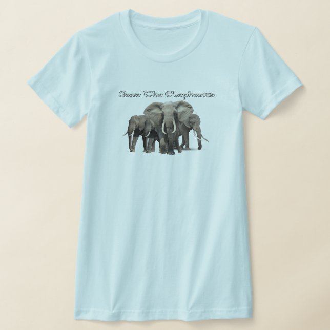 Camisetas de elefantes africanos (Distribución)