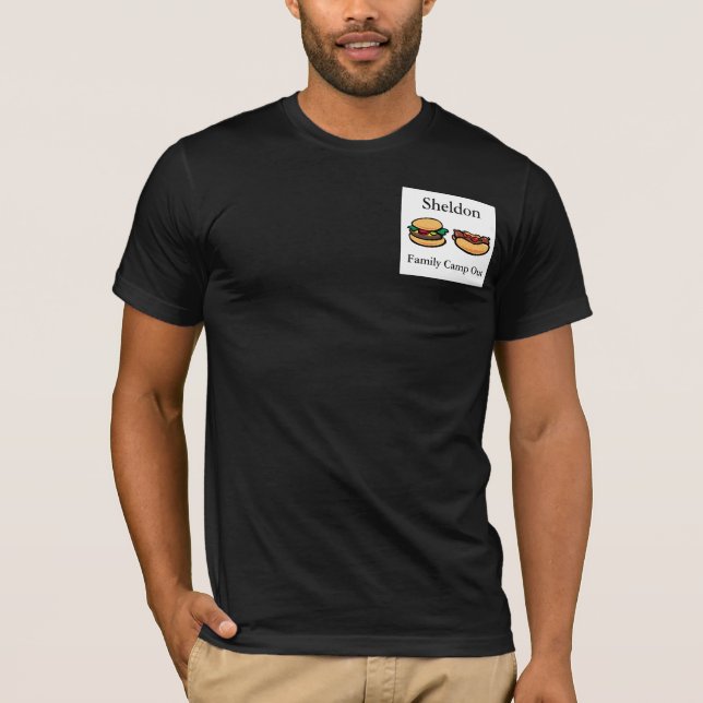 Camisetas de encargo del bolsillo (Anverso)