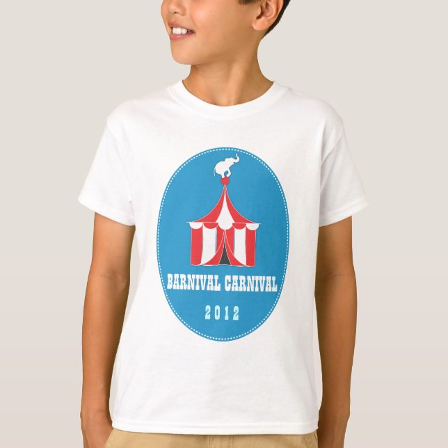 Camisetas DE ENCARGO del carnaval AZULES (Anverso)