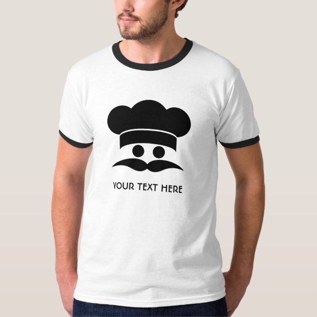 Camisetas de encargo del COCINERO - elija el (Anverso)