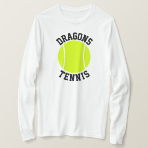 Camisetas de encargo del tenis de las mujeres del
