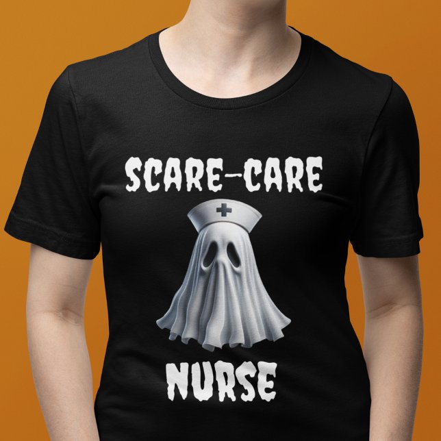 Camisetas de enfermería de Halloween con Shirt-Fun (Funny Halloween Nurse T-Shirt)