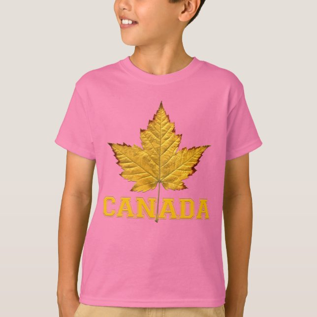 Camisetas de equipo de Canadá de Camisetas Cánicas (Anverso)