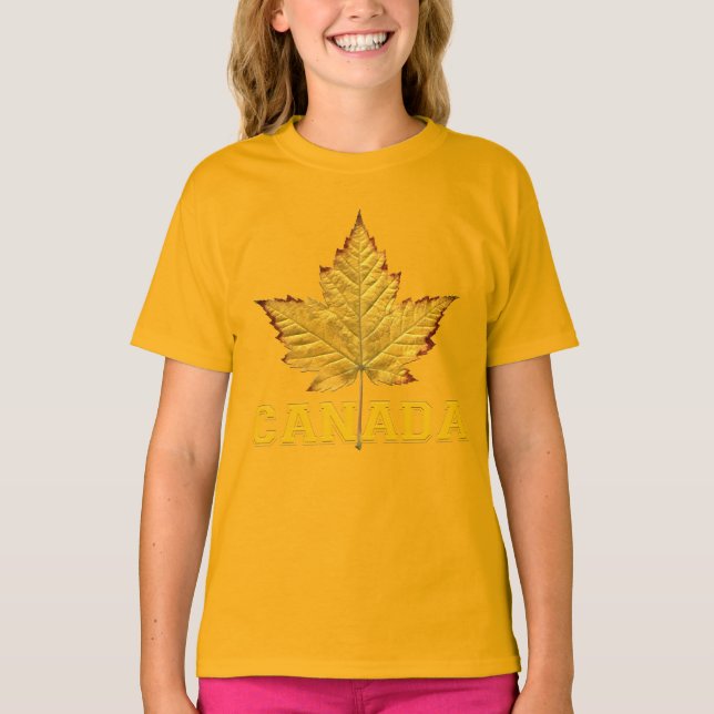 Camisetas de equipo de Canadá de Camisetas Cánicas (Anverso)