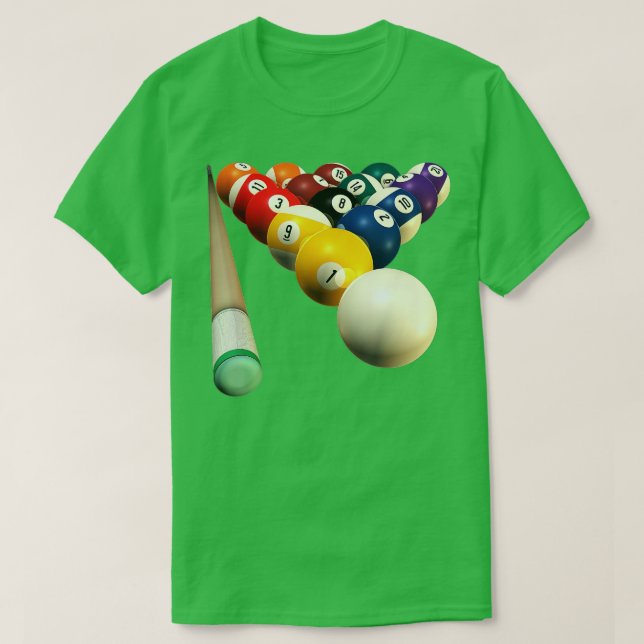 CAMISETAS DE EQUIPO DE LA PISCINA DE 8 BALONES PAR (Diseño del anverso)