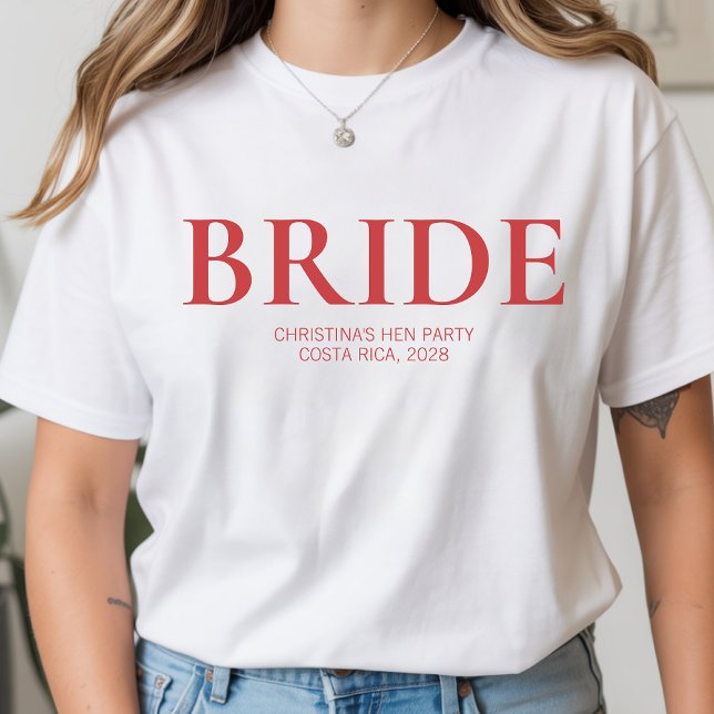 Camisetas de Equipo de Novia Personalizadas Regalo (bride tribe bachelorette shirt, elegant bachelorette party shirt, personalized wedding party shirt,)