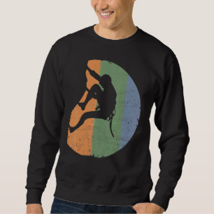 Camisetas de escalada en roca vintage para equipo