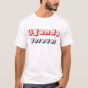 Camisetas de eslogan de Uganda