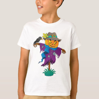camisetas de espantapájaros de halloween