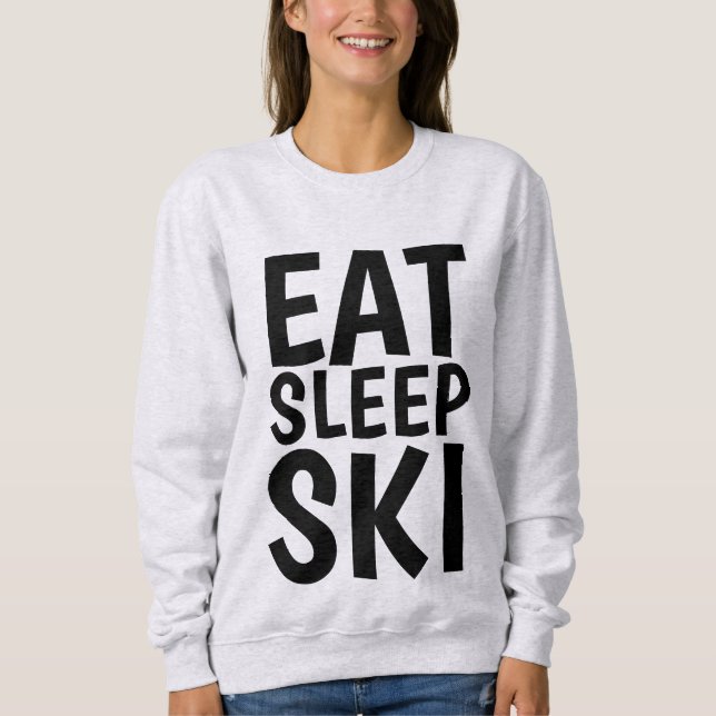 Camisetas de ESQUÍ DE NIEVE, ESQUÍ DE SUEÑO (Anverso)