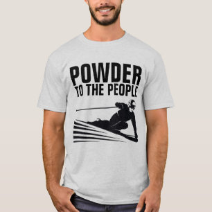 Camisetas de esquí, POLVO PARA LA GENTE
