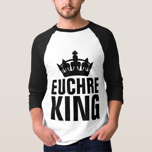 Camisetas de EUCHRE KING (Anverso)