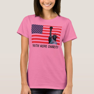 Camisetas de Faith Hope Charity