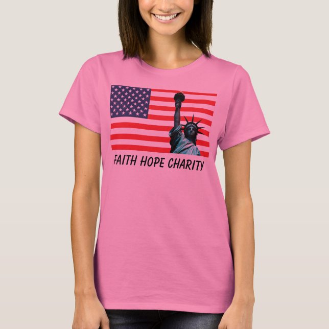 Camisetas de Faith Hope Charity (Anverso)