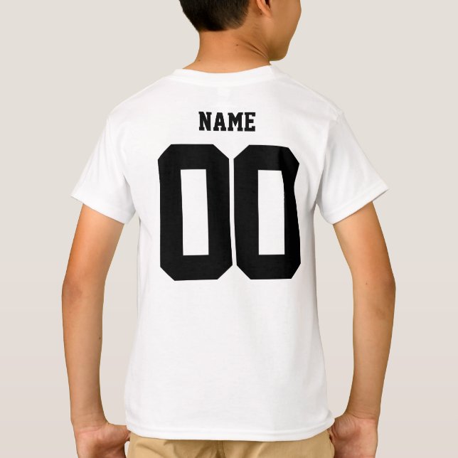 camisetas de familia Personalizados, camisetas num (Reverso)