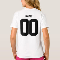 camisetas de familia Personalizados, chicas de nom