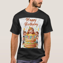 camisetas de feliz cumpleaños